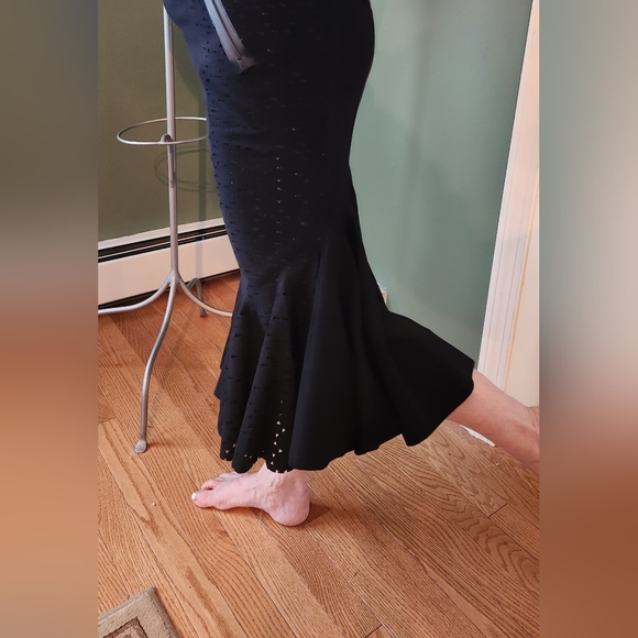 Byron Lars, Beauty Mark Line, Black Skirt Sz 6, worn once!! Anthropologie - Picture 5 of 16